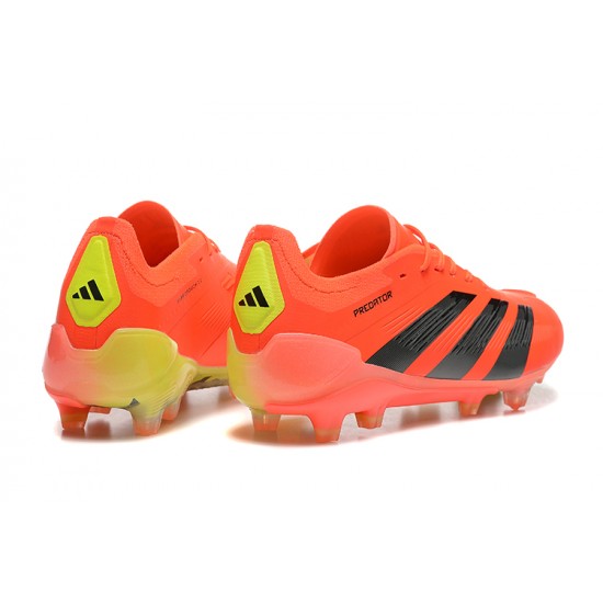 Adidas Predator Accuracy FG Orange Black Men's Football Boots