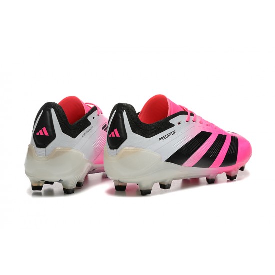 Adidas Predator Accuracy FG Pink Black Men's Football Boots