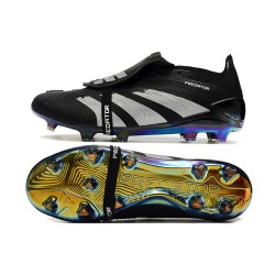 Adidas Predator Accuracy FG Football Boots Black Silver For Men/Women