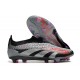 Adidas Predator Accuracy FG Football Boots Black Silver Grey For Men