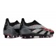 Adidas Predator Accuracy FG Football Boots Black Silver Grey For Men