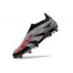 Adidas Predator Accuracy FG Football Boots Black Silver Grey For Men 