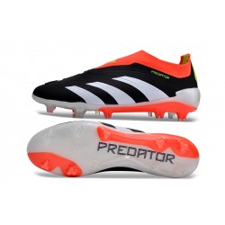 Adidas Predator Accuracy FG Football Boots Black White Orange For Men 