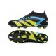 Adidas Predator Accuracy FG Football Boots Black Yellow Blue For Men