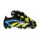 Adidas Predator Accuracy FG Football Boots Black Yellow Blue For Men