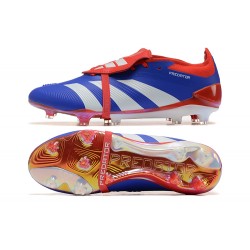 Adidas Predator Accuracy FG Football Boots Blue Red White For Men 