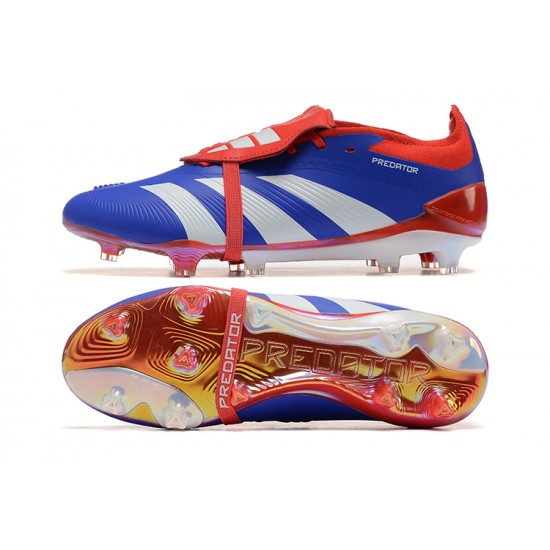 Adidas Predator Accuracy FG Football Boots Blue Red White For Men