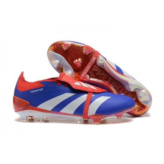 Adidas Predator Accuracy FG Football Boots Blue Red White For Men