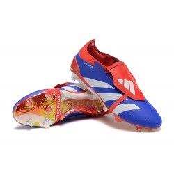 Adidas Predator Accuracy FG Football Boots Blue Red White For Men 