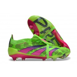 Adidas Predator Accuracy FG Football Boots Green Purple For Men 