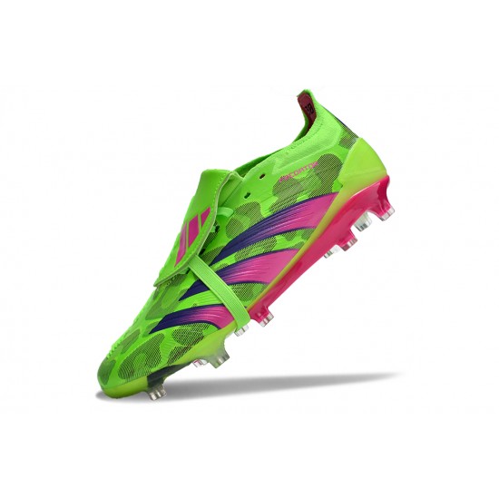 Adidas Predator Accuracy FG Football Boots Green Purple For Men 