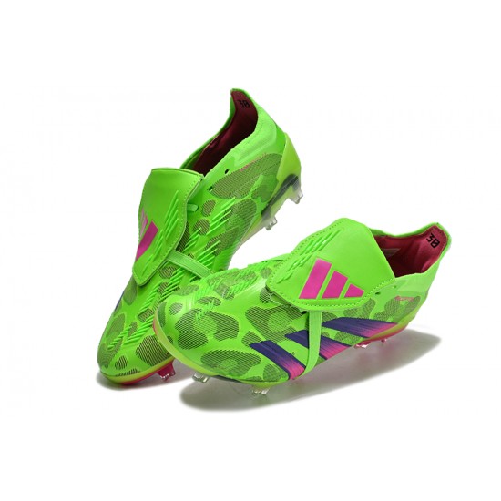 Adidas Predator Accuracy FG Football Boots Green Purple For Men