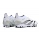 Adidas Predator Accuracy FG Football Boots Grey White For Men 