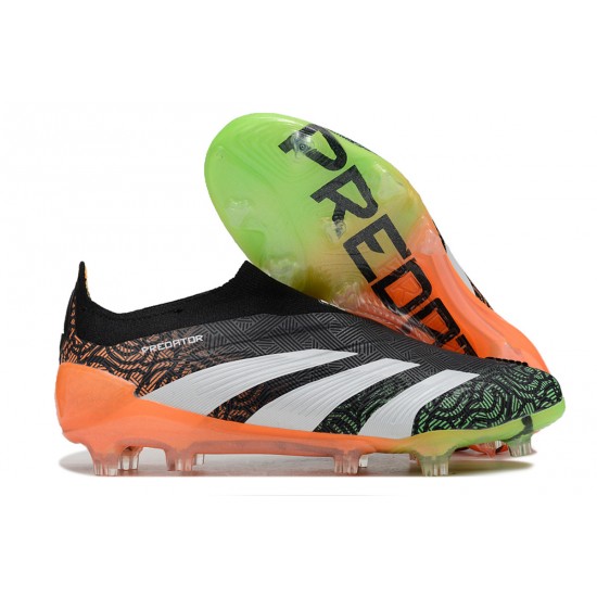 Adidas Predator Accuracy FG Football Boots Orange Black Silver For Men 