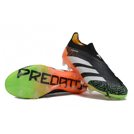 Adidas Predator Accuracy FG Football Boots Orange Black Silver For Men 