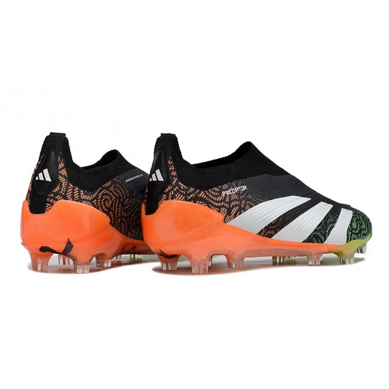 Adidas Predator Accuracy FG Football Boots Orange Black Silver For Men 