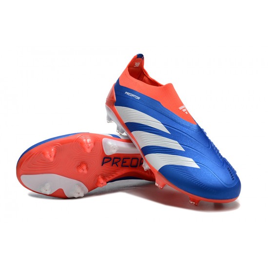 Adidas Predator Accuracy FG Football Boots Orange Blue White For Men/Women