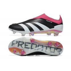 Adidas Predator Accuracy FG Football Boots Pink Black White For Men 