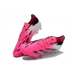 Adidas Predator Accuracy FG Football Boots Purple Black White For Men 