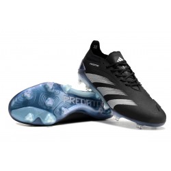 Adidas Predator Accuracy FG Football Boots Silver Black For Men 