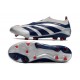 Adidas Predator Accuracy FG Football Boots Silver Blue Red For Men/Women