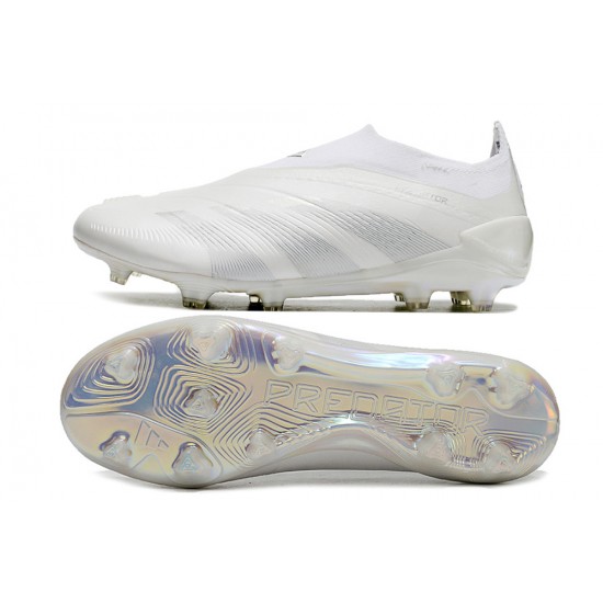 Adidas Predator Accuracy FG Football Boots White Beige For Men/Women