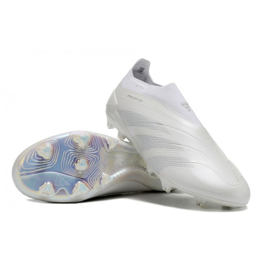 Adidas Predator Accuracy FG Football Boots White Beige For Men/Women