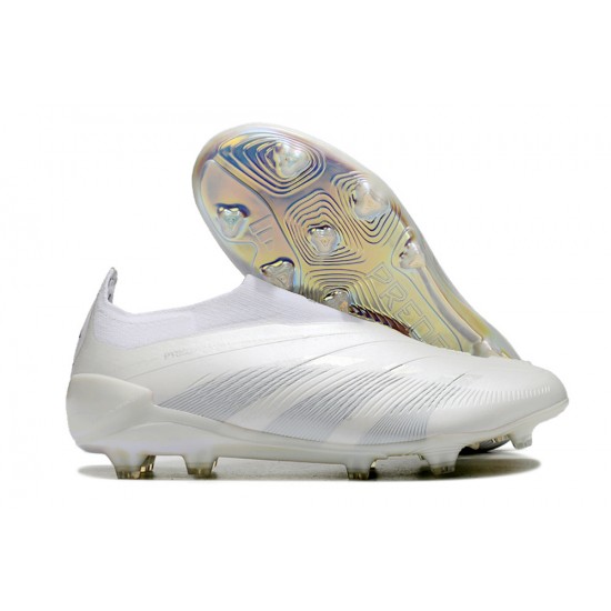 Adidas Predator Accuracy FG Football Boots White Beige For Men/Women