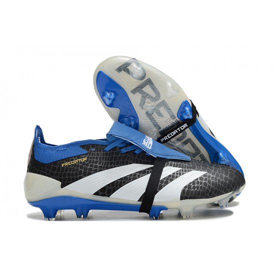 Adidas Predator Accuracy FG Football Boots White Black Blue For Men/Women