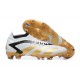 Adidas Predator Accuracy FG Football Boots White Gold Black For Men 