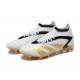 Adidas Predator Accuracy FG Football Boots White Gold Black For Men 