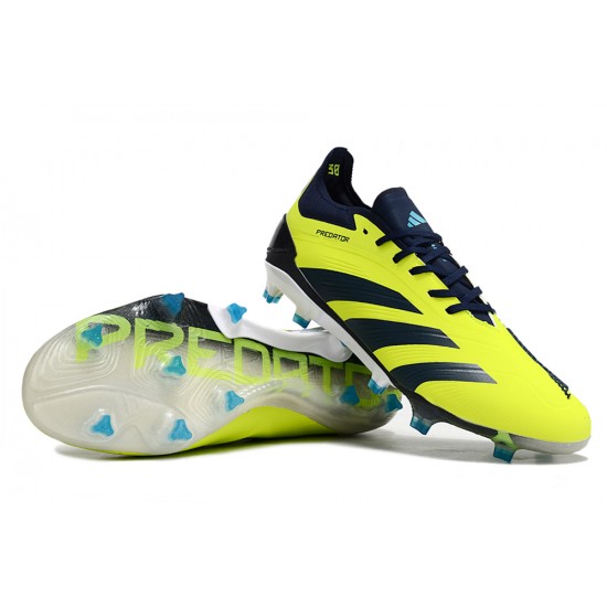 Adidas Predator Accuracy FG Football Boots Yellow Black For Men/Women