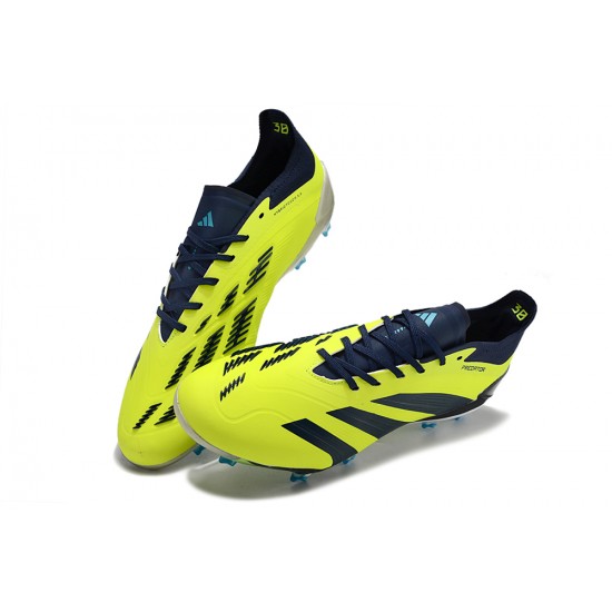 Adidas Predator Accuracy FG Football Boots Yellow Black For Men/Women