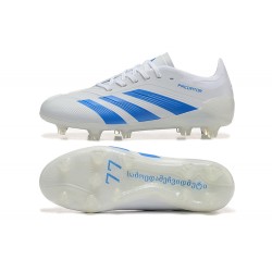 Adidas Predator Accuracy FG White Blue Men's Football Boots