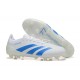 Adidas Predator Accuracy FG White Blue Men's Football Boots