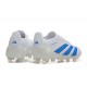 Adidas Predator Accuracy FG White Blue Men's Football Boots