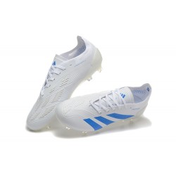 Adidas Predator Accuracy FG White Blue Men's Football Boots