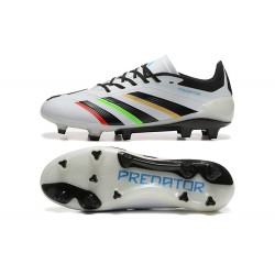 Adidas Predator Accuracy FG White and Black Men's Football Boots