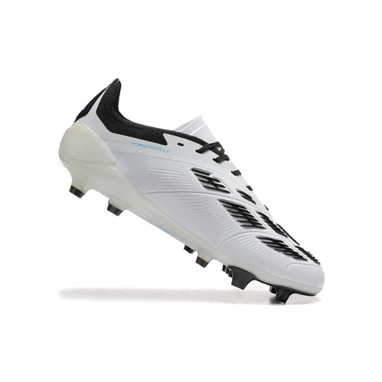 Adidas Predator Accuracy FG White and Black Men's Football Boots