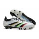 Adidas Predator Accuracy FG White and Black Men's Football Boots