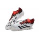 Adidas Predator Accuracy FG White and Red Men's Football Boots