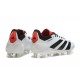 Adidas Predator Accuracy FG White and Red Men's Football Boots