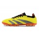 Adidas Predator Elite AG Yellow Black Men's Football Boots