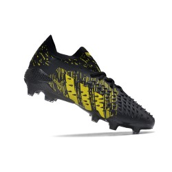 Adidas Predator Freak.1 Low FG Black Gold Women/Men Football Boots