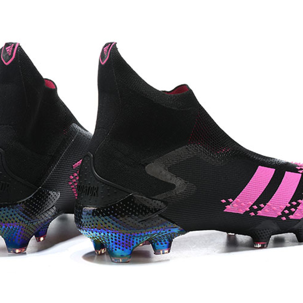 Adidas Predator Mutator 20 FG High Black Purple Football Boots - Adidas ...