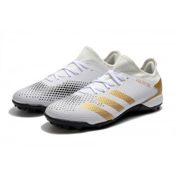 Adidas Predator Mutator 20.3 L TF Low Gold Grey White Football Boots