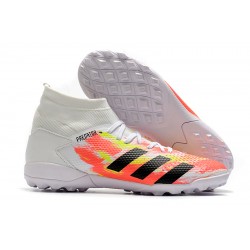 Adidas Predator Mutator 20.3 TF High White Orange Black Football Boots