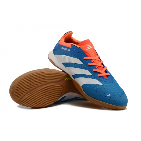 Women/Men Adidas Predator 24 Elite IC Blue Brown Football Boots