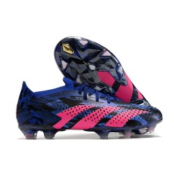 Adidas Predator Accuracy Paul Pogba .1 FG Blue Pink Black Football Boots 