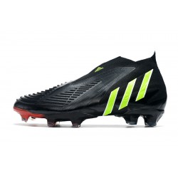 Adidas Predator Edge High FG Green Black Red Football Boots 